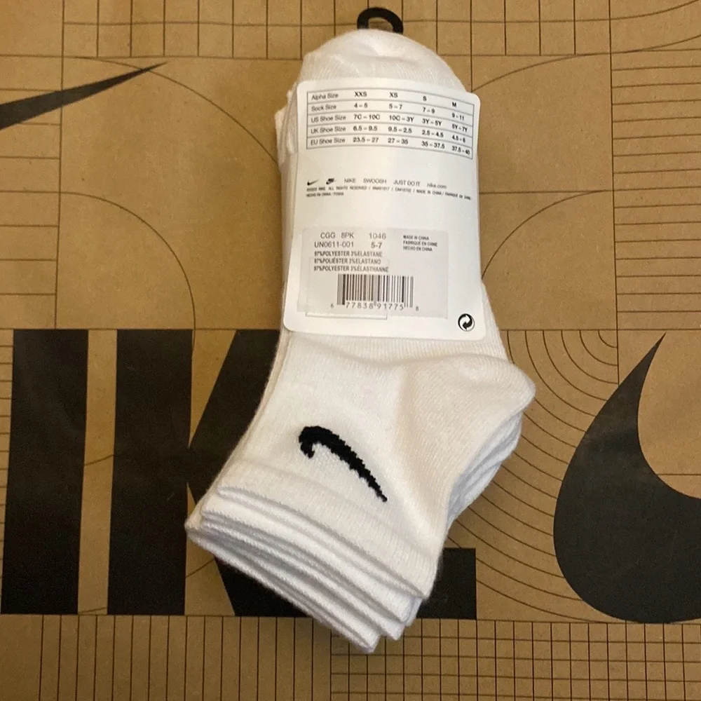 Kids Nike ankle socks 8 pairs